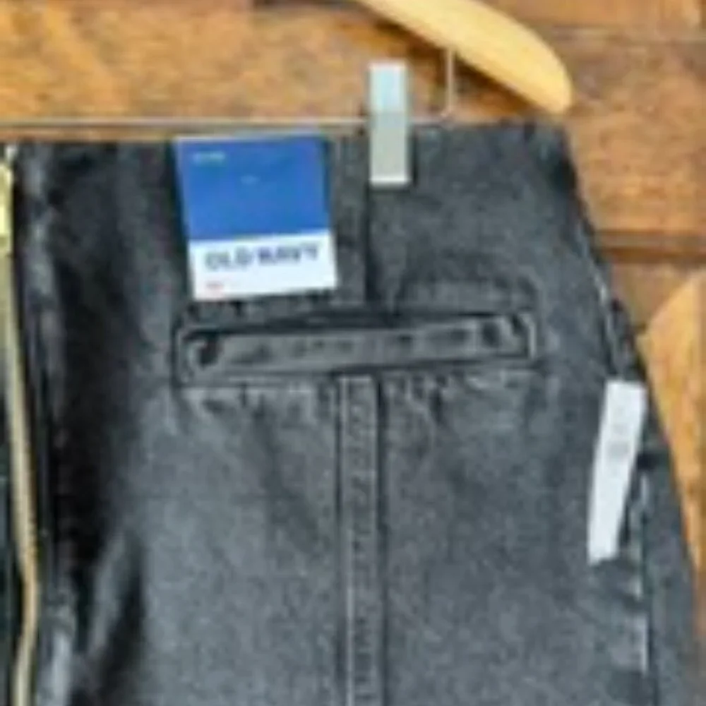 NWT Old Navy Black Mini Jean Skirt Size 12
